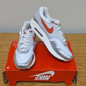 Nike Air Max 1 Premium SE 'Hot Sauce' Men's Size 9 HF7746 100 New